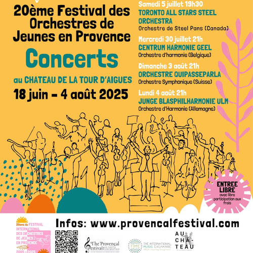 Festival International des Orchestres de Jeunes en Provence l'Isle-sur-la-sorgue 2025