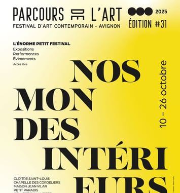 Parcours de l'Art, Festival d'art contemporain 2025 affiche