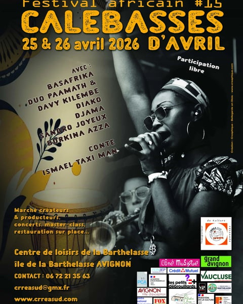 Les Calebasses d'Avril 2026 Avignon