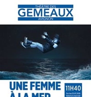 Une femme à la mer