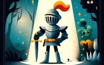 Le grand chevalier qui a peur du noir !