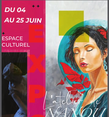 Exposition de l'Atelier de Nanou - Sculpture & Peinture