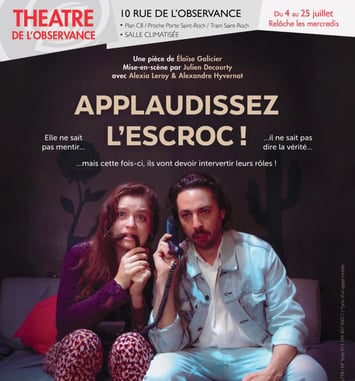 Applaudissez l'escroc !