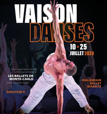 Vaison danses 2026 affiche