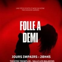 Folle à demi