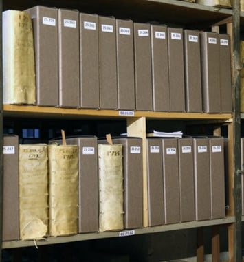 Coulisses des Archives : visite d'un magasin de conservation