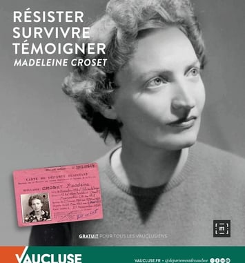 Visite guidée de l'exposition Survivre, témoigner, juger : Madeleine Croset