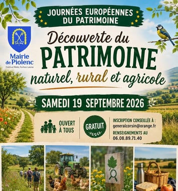 Découverte du patrimoine naturel, rural et agricole