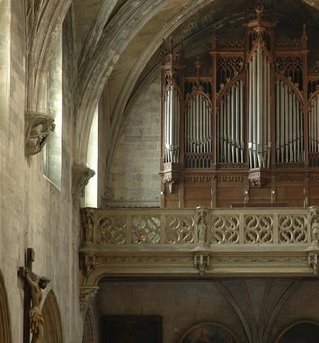 Présentation de l'orgue de la Basilique Saint-Pierre