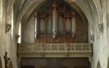Présentation de l'orgue de la Basilique Saint-Pierre