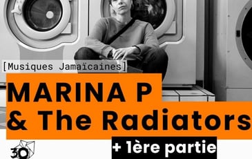 Concert Marina P & The Radiators + 1ère partie Lauréat.e Appel à Projet