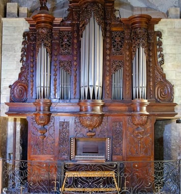 Dans le ventre de l'orgue