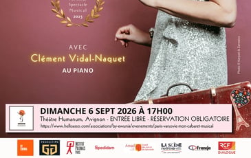 Paris-Varsovie : mon cabaret musical
