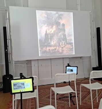 La micro-folie du Château pour les Journées du Patrimoine