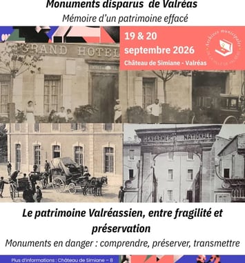 Le patrimoine valréassien : entre fragilité et préservation