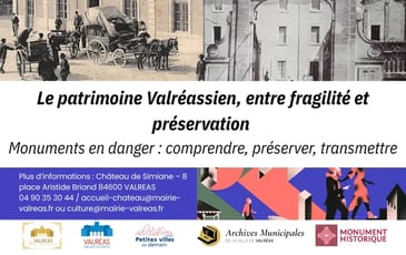 Le patrimoine valréassien : entre fragilité et préservation