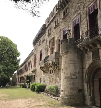 Visite tactile et descriptive du château de Thézan