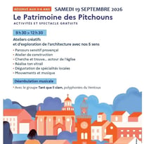 Le Patrimoine des Pitchouns, pour les 0-6 ans