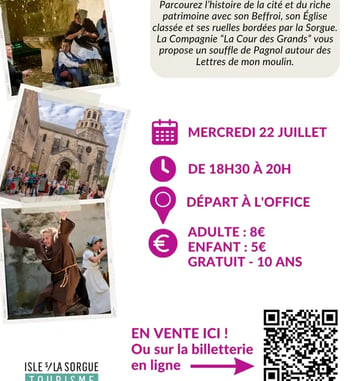 Visite théâtrale guidée du vieux Thor