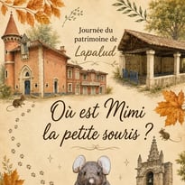 Mimi la petite souris est une grande voyageuse, cette année elle pose ses valises à Lapalud