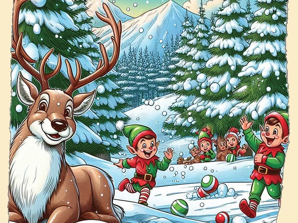 Le Renne des neiges (1-3 ans)