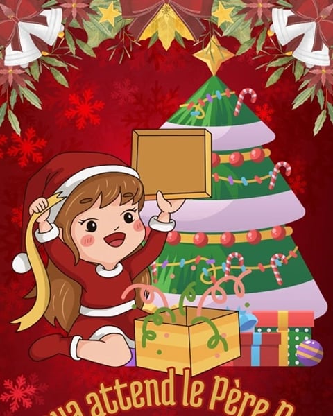 Maya attend le Père Noël (1-4 ans)