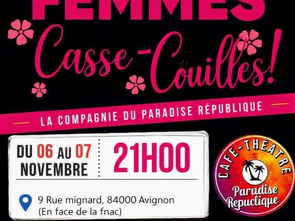 Les hommes sont cons, les femmes casse-couilles !