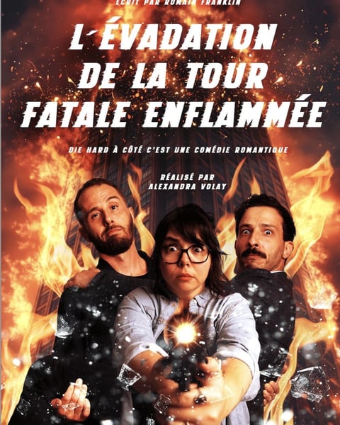 L'Évadation de la tour fatale enflammée