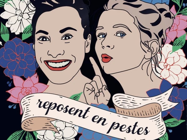 Jeanne et Gabrielle reposent en pestes